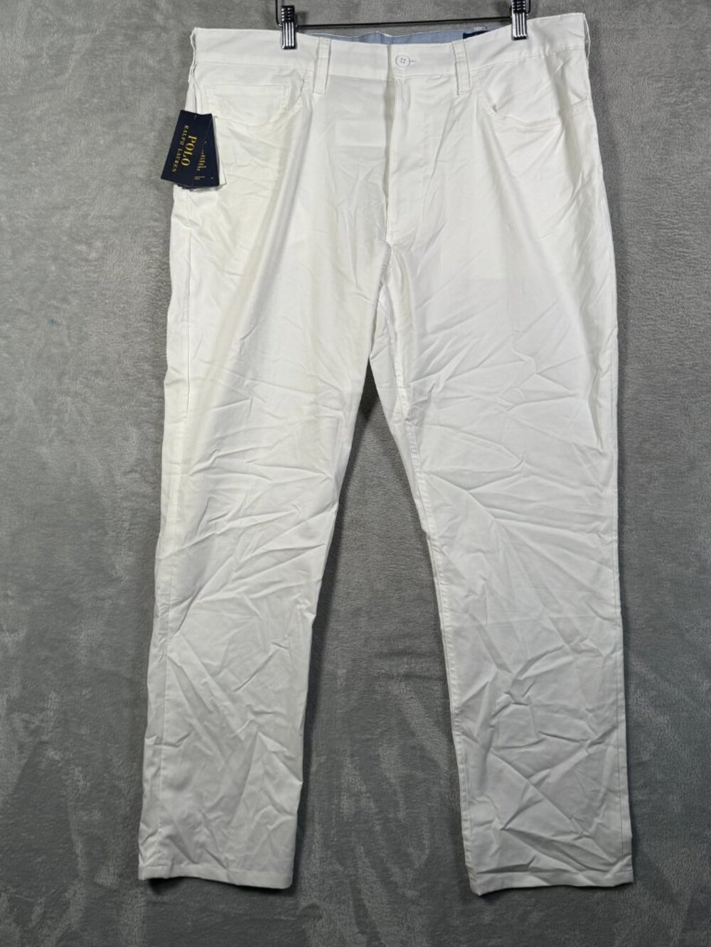 Polo Ralph Lauren Pants Mens 36x30 White Norwich Active Fit Performance $145